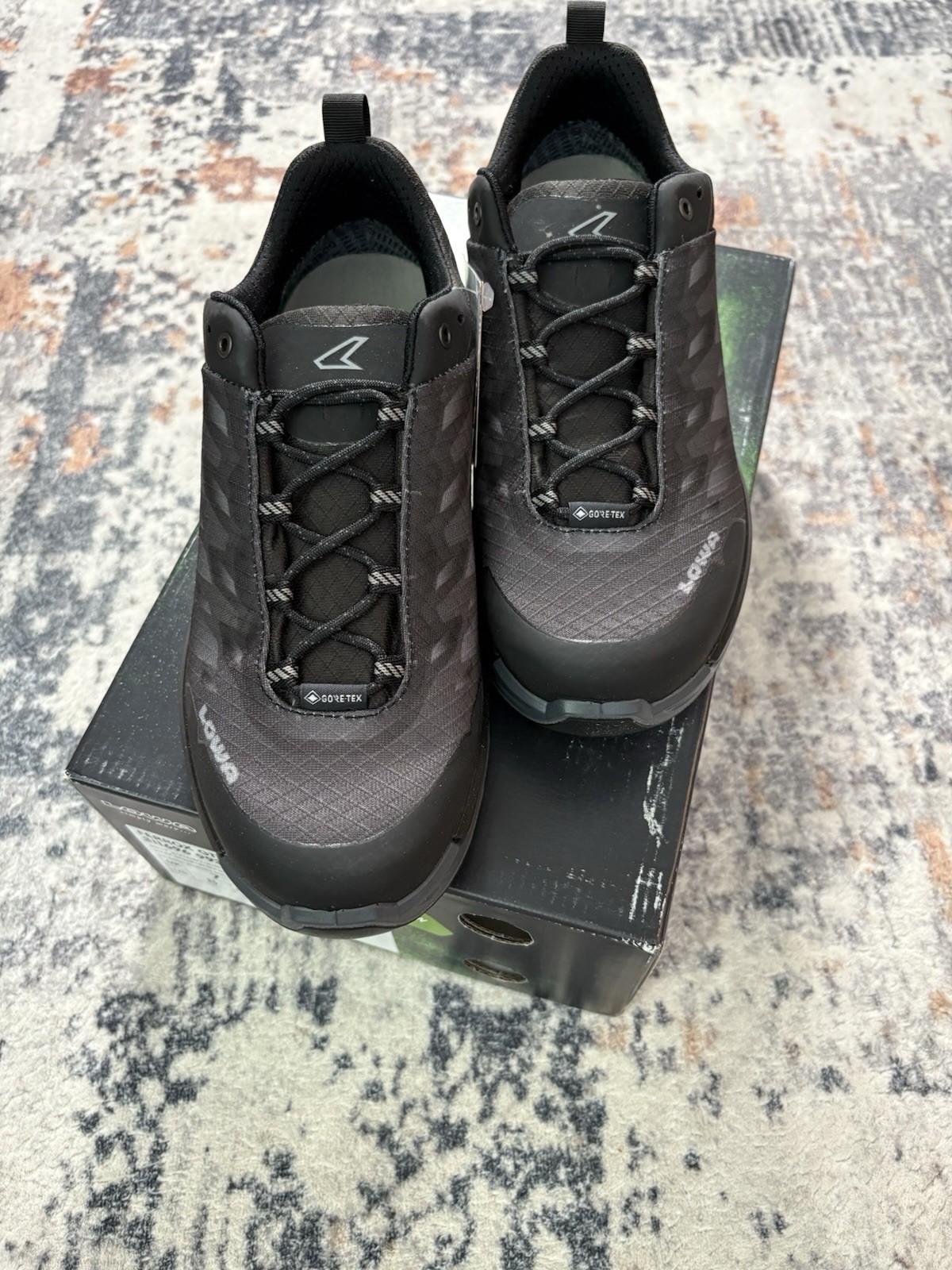 LOWA FERROX GTX LO Shoes Black/anthracite 311696 9937 Size: 8