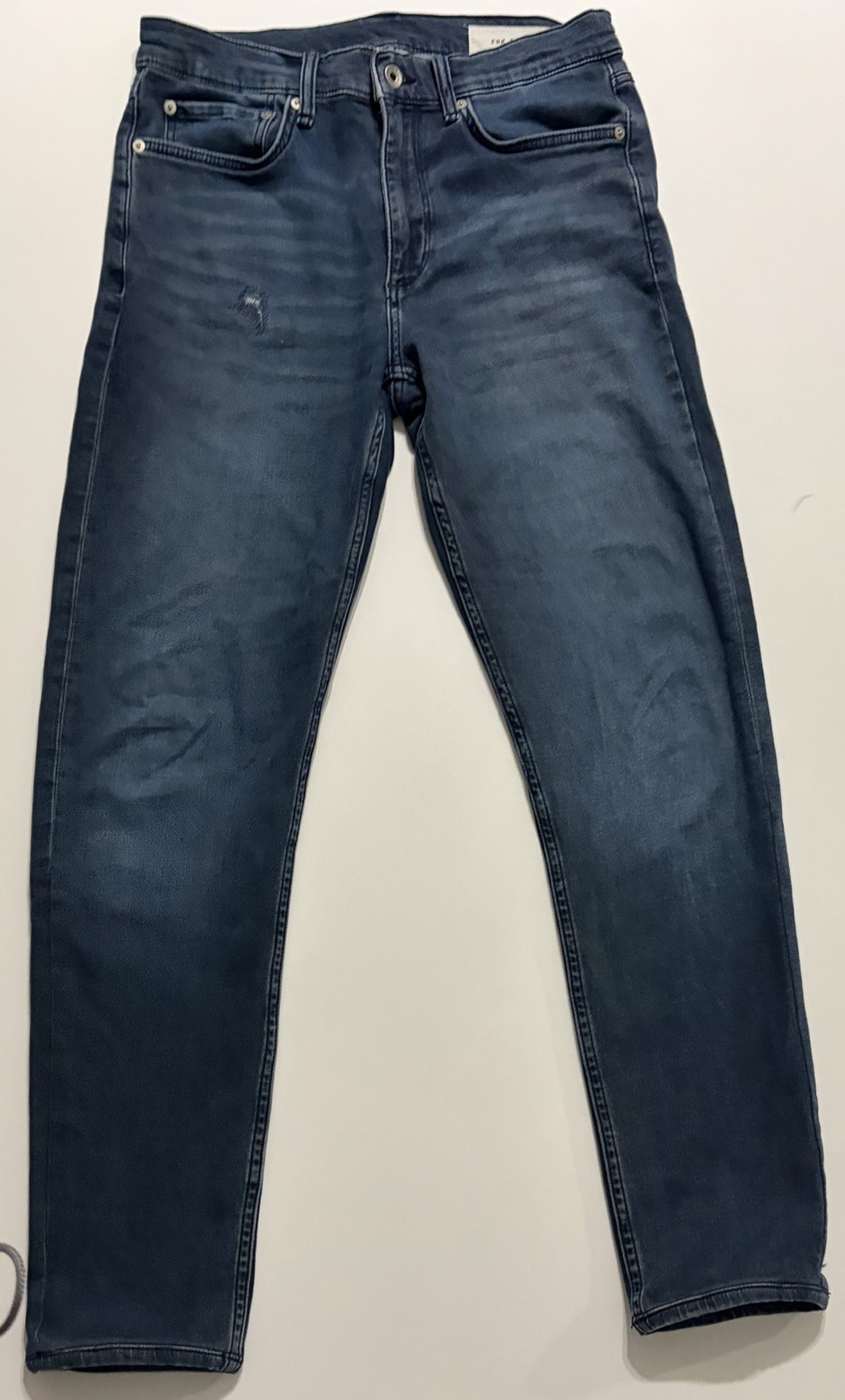rag & bone Mens 32×32 Slim Fit 2 Dark Wash Blue Denim Jeans Stretch Mid Rise
