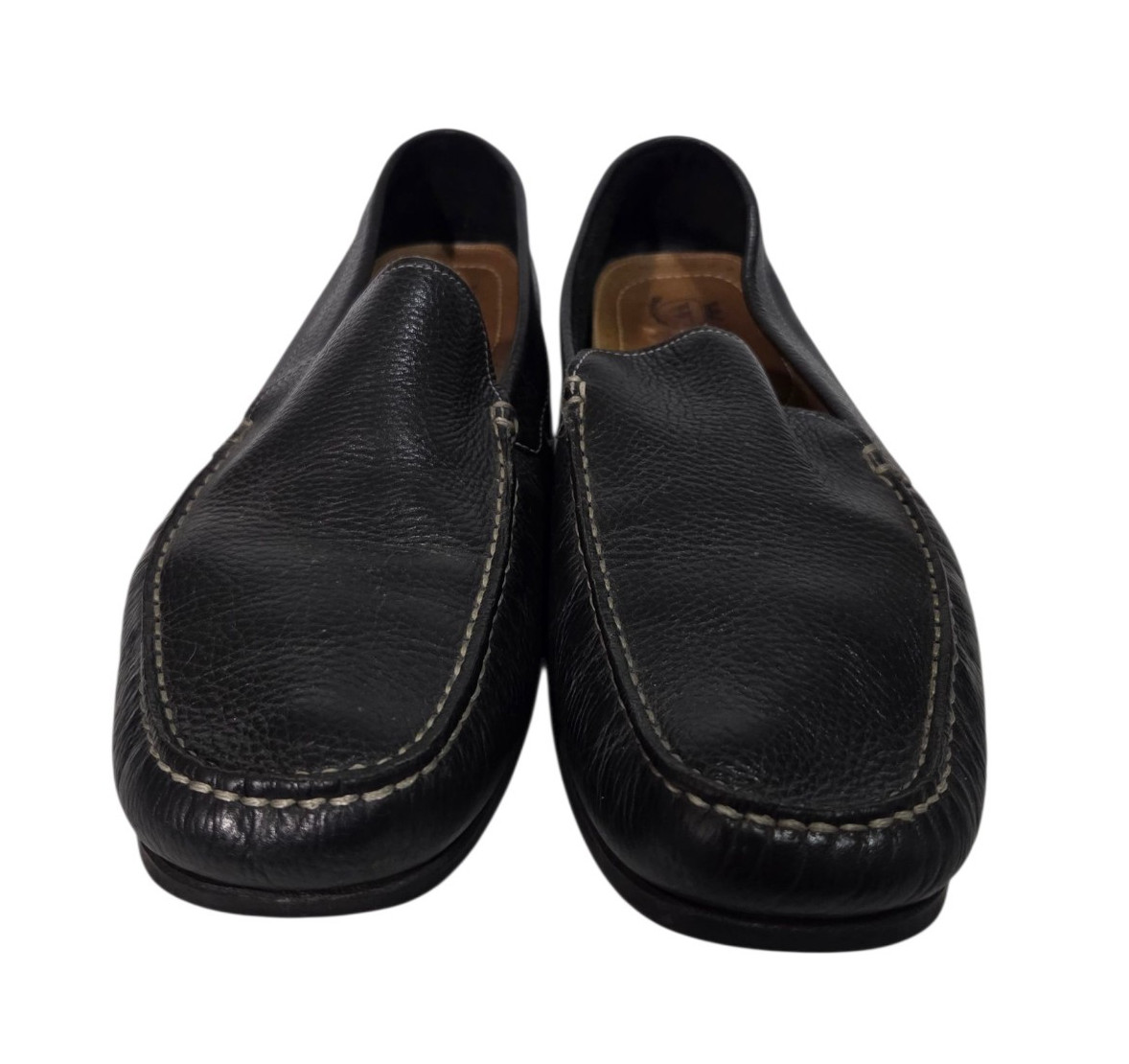 Wallin & Bros Leather Driving Loafers Moccasin Brown M24418 Brazil Men’s 13 Shoe
