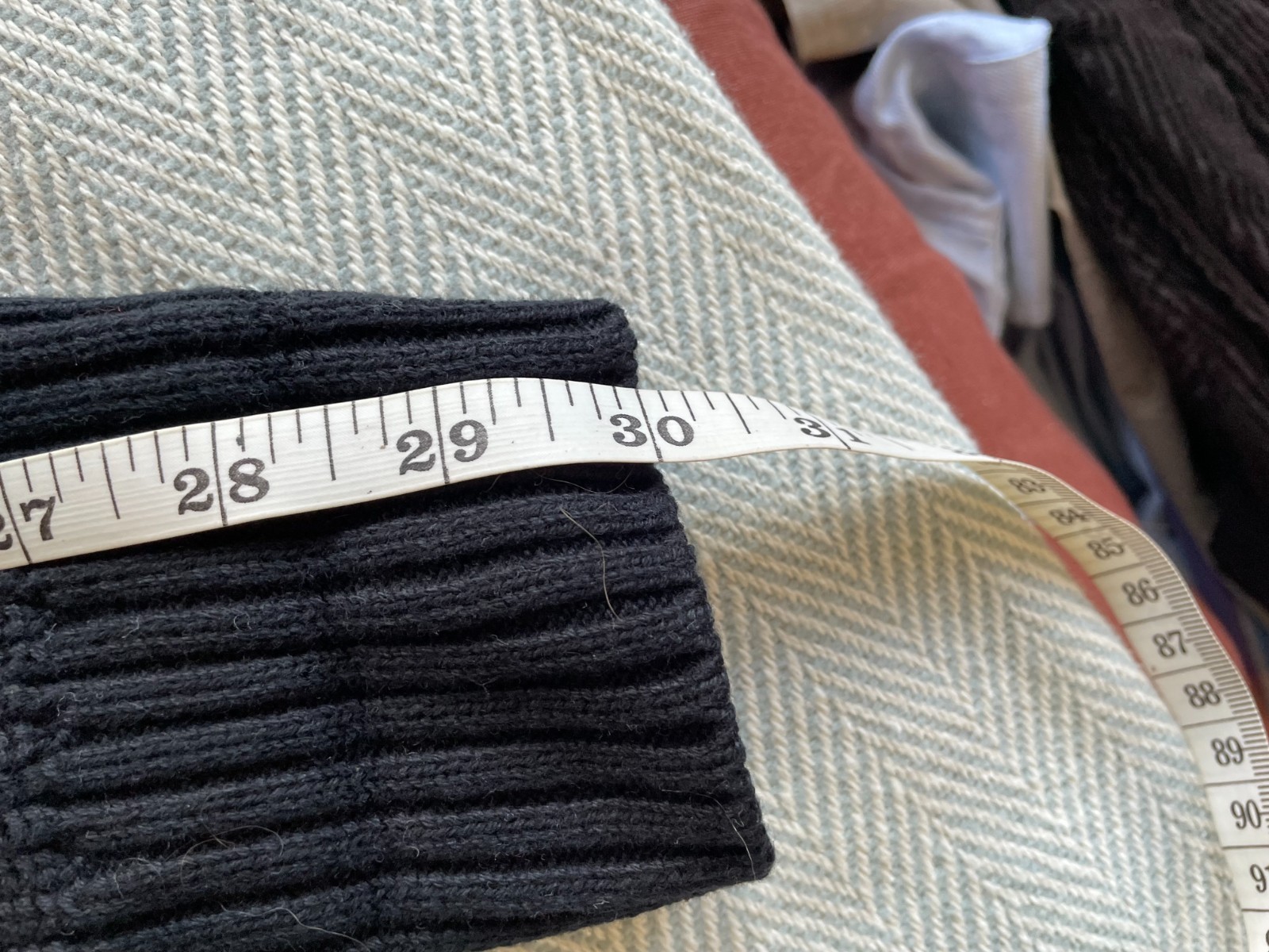 3sixteen Black Cotton Ribbed Collared Cardigan, 100% Pima Cotton — XL