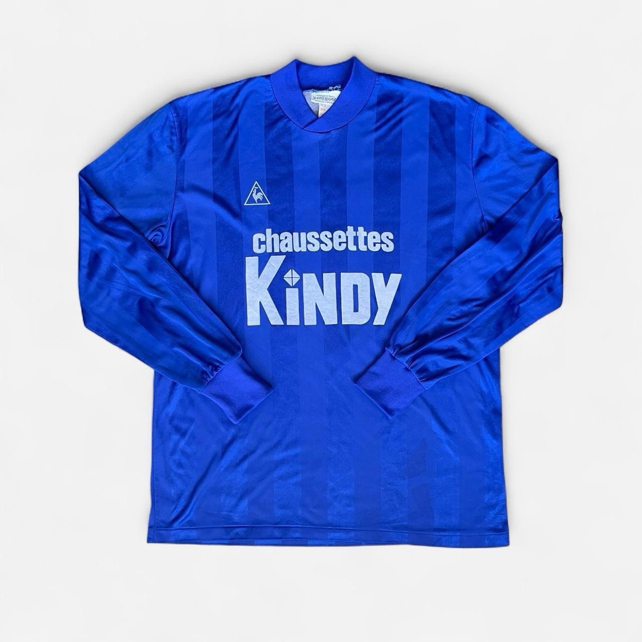 VTG Le Coq Sportif Football Jersey M Blue Soccer Sports Luxe Streetwear Retro