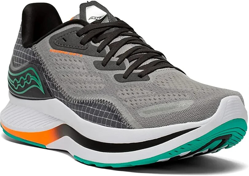 Saucony Men’s S20689-20 Endorphin Shift 2 Running Shoes, Alloy/Jade