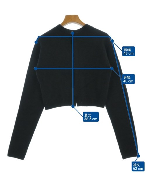 AURALEE Sweaters Black 1(Approx. M) 2200661485057
