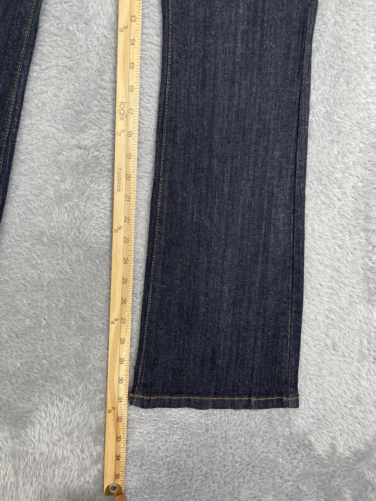 Judy Blue Boot Cut Jeans Womens 7/28 Blue Dark Wash Mid Rise Stretch Denim