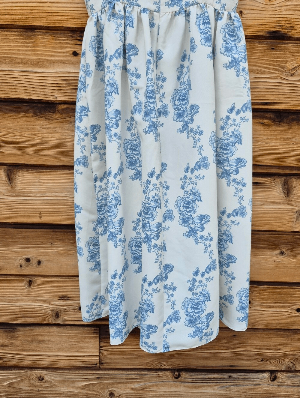 Sachin & Babi Blaine Blue Taffeta Square-Neck Midi Dress Size 6
