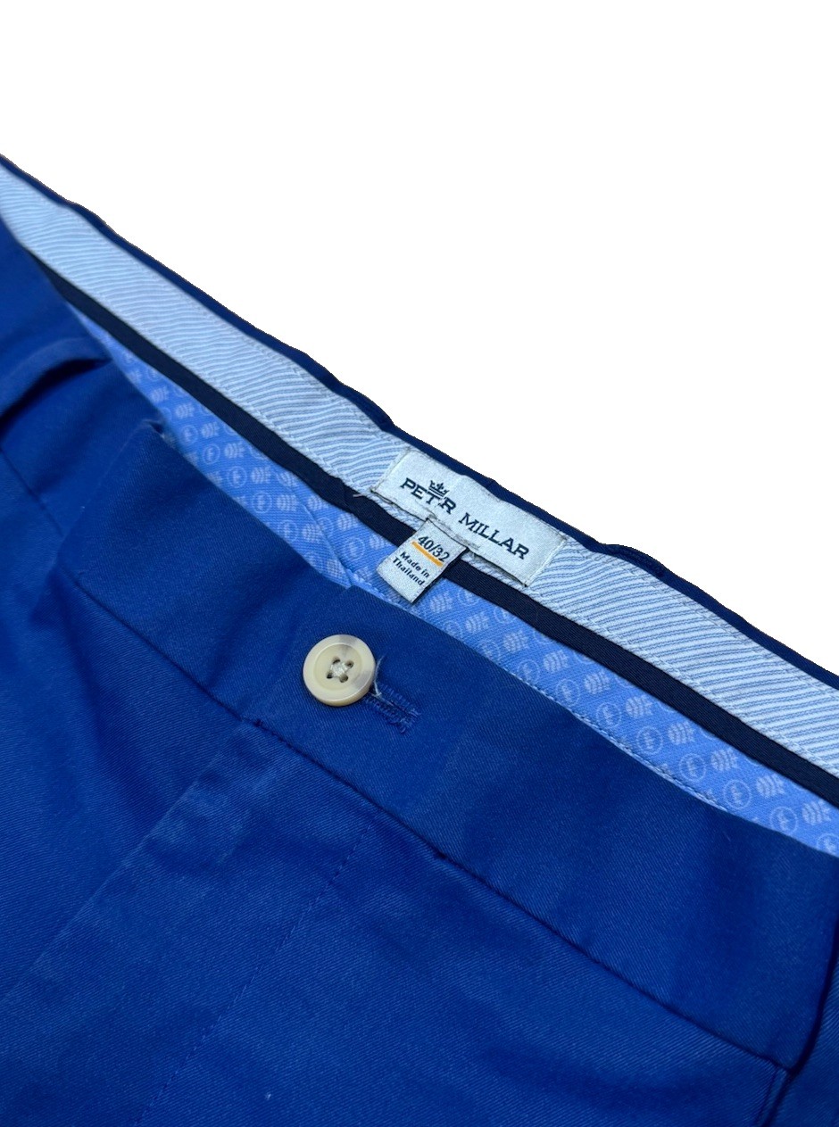 Peter Millar Men’s Crown Sport Raleigh Performance Trouser Navy 40×32 MSRP $160