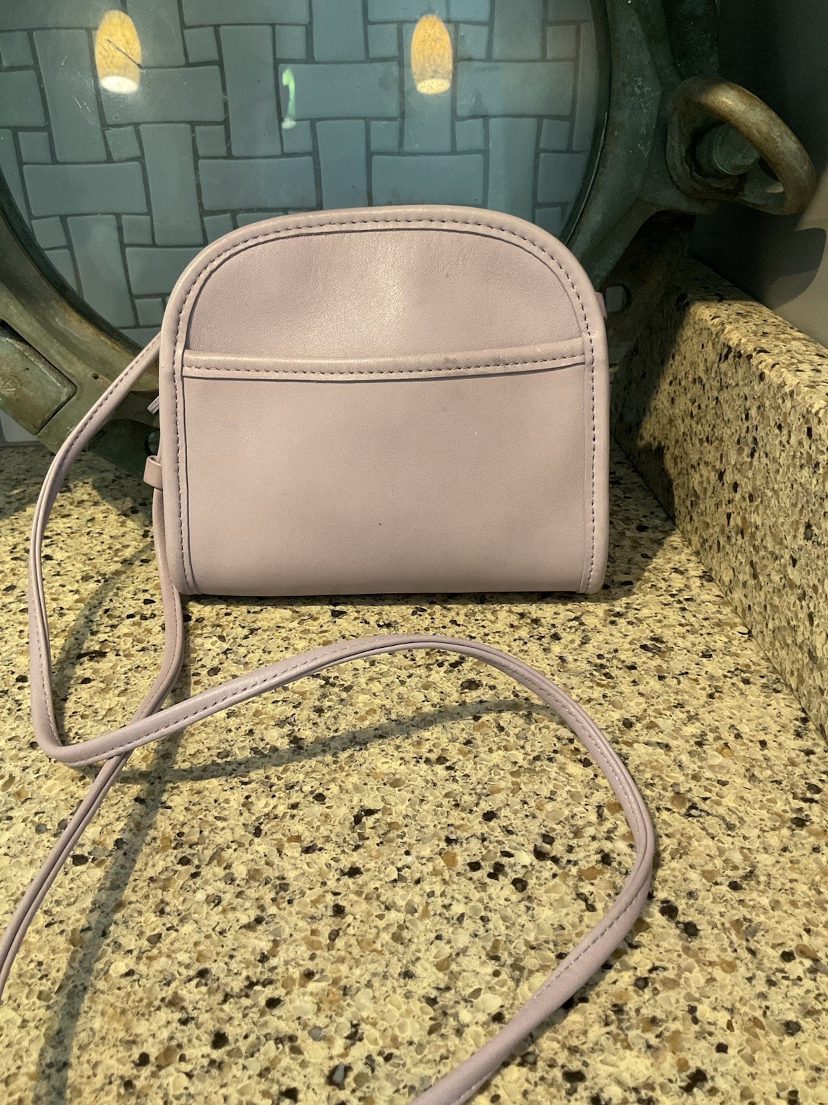 COACH Vintage Abbie Crossbody Shoulder Bag 9017 Lavender
