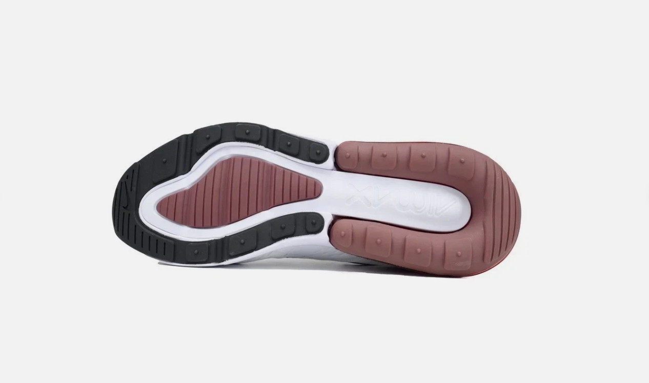 S Air Max 270 Men’s Low-Top Sneakers White Wine Red