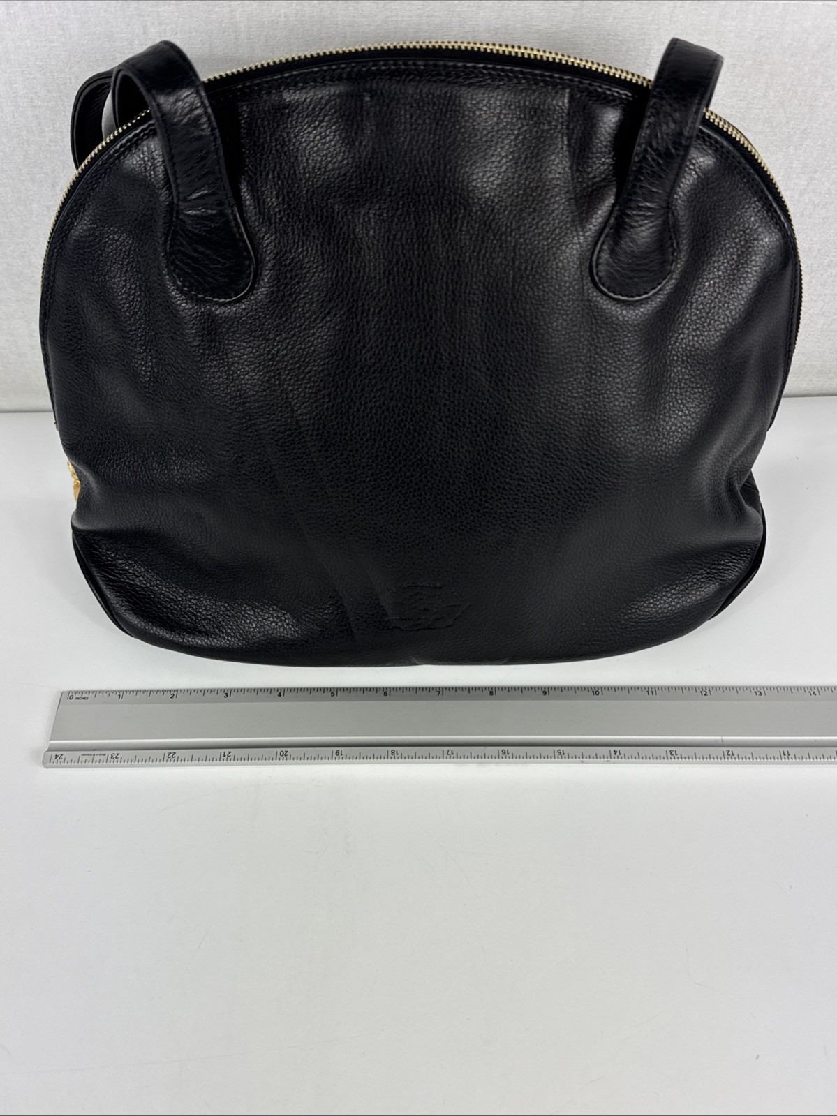 Comtesse When Angels Travel Kelly Bag 14.5″ X 11″ Black