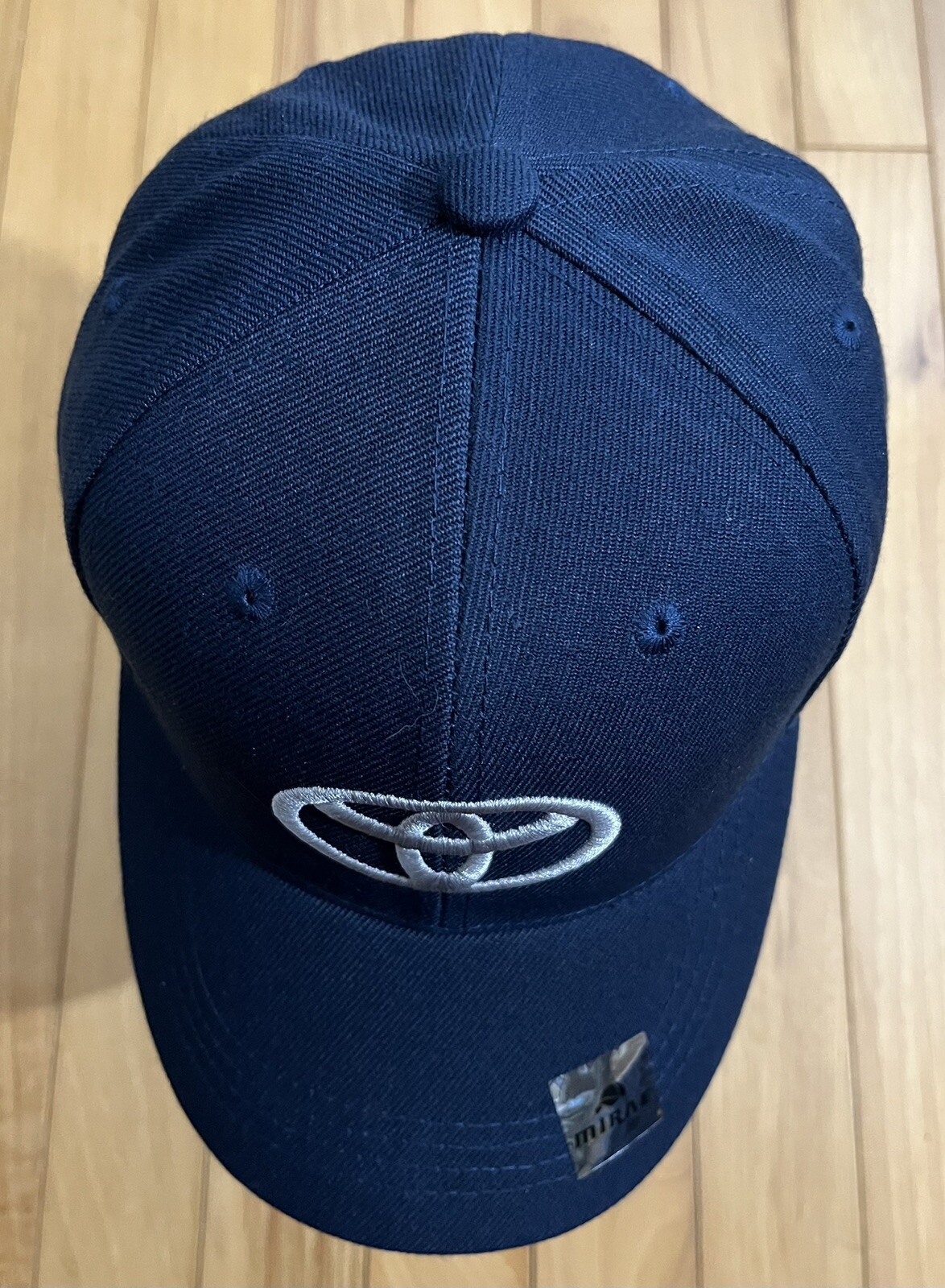 Auto-Car Brand Symbol Baseball Cap. Hat. Toyota Navy Hat.