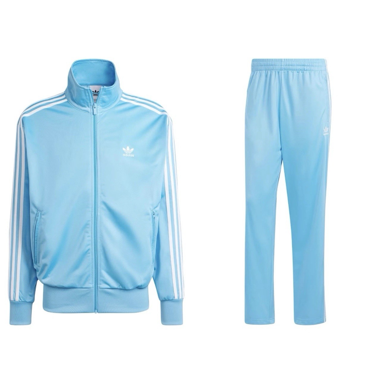 Adidas Classic Firebird Tracksuit Blue 2 Piece Set Authentic MSRP$150