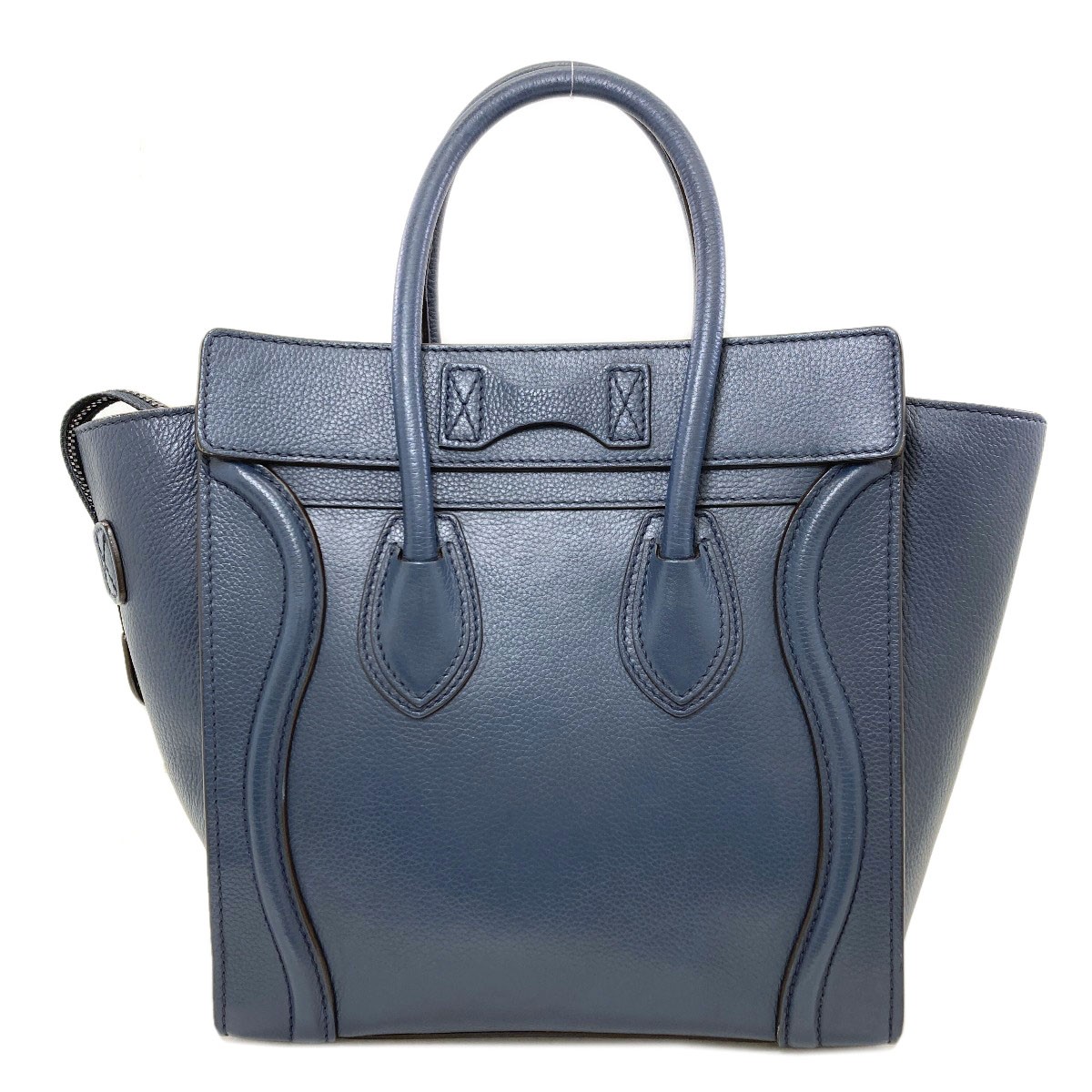 CELINE Luggage micro Tote Bag Calf Ladies [Used]