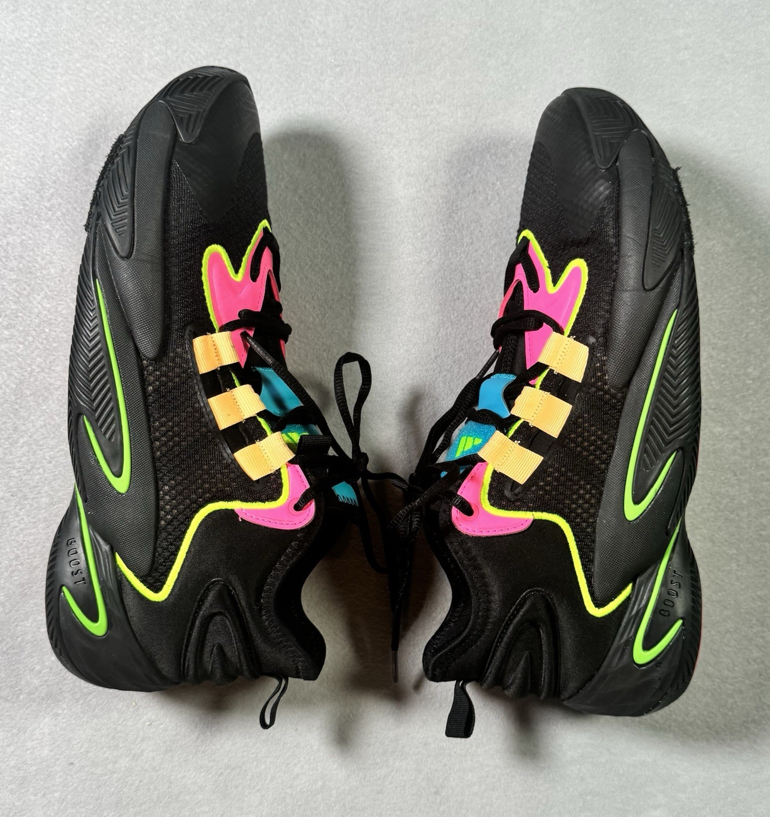 Adidas BYW Select Basketball Shoes ~Black Pink ~Size 10 (see description)