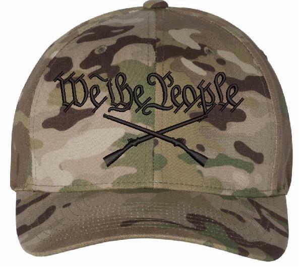 We The People Flex Fit Embroidered Low Profile Hat – Various Colors and Sizes
