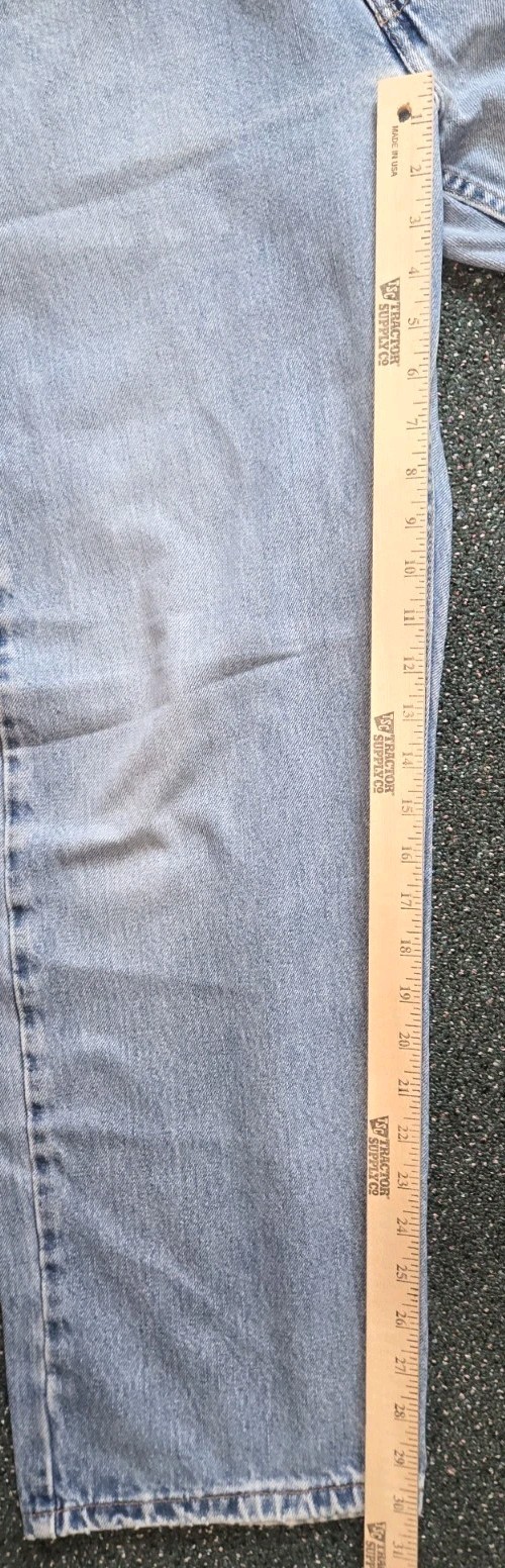 Vintage Levi’s 569 Men’s Relaxed Straight Jeans 34×30 Blue Jeans August 2000