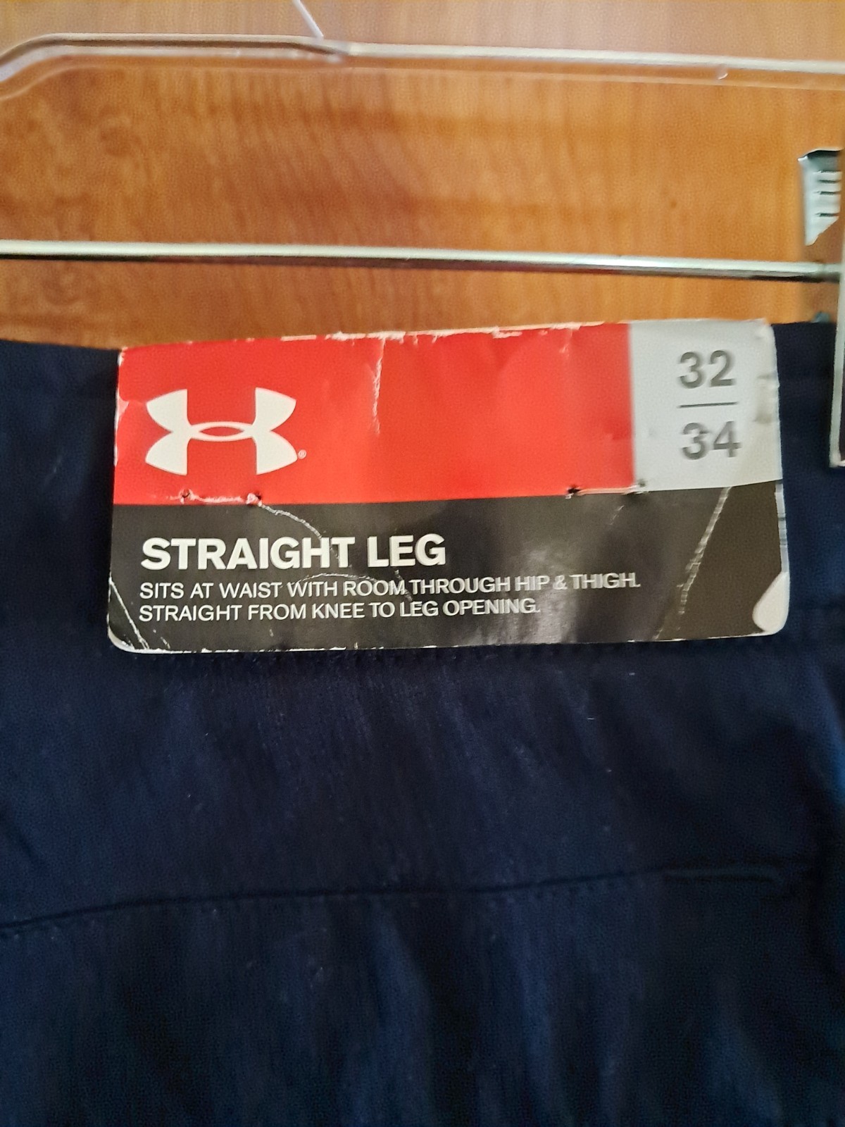 Under Armor Mens Straight Leg 32×34