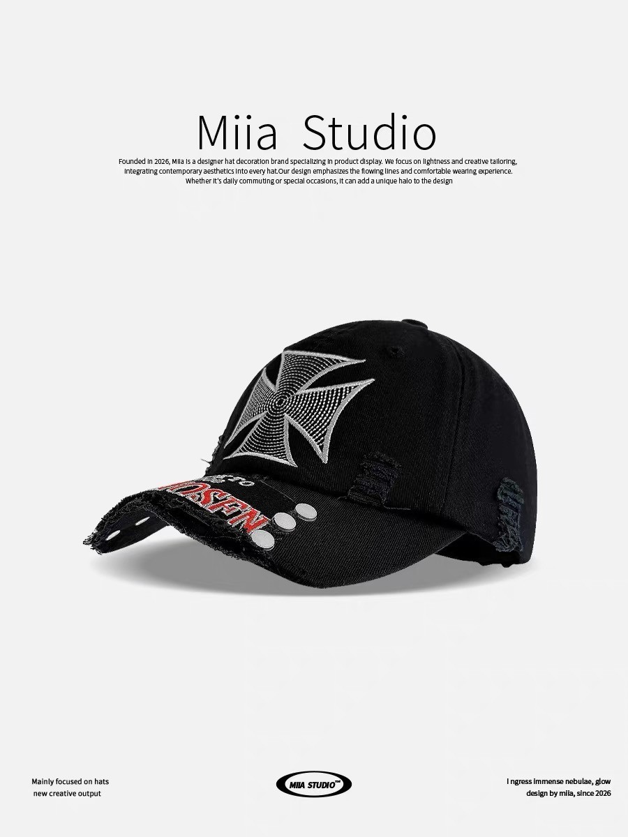 Adjustable Embroidered Baseball Cap Curved Brim Streetwear Casual Sport Hat