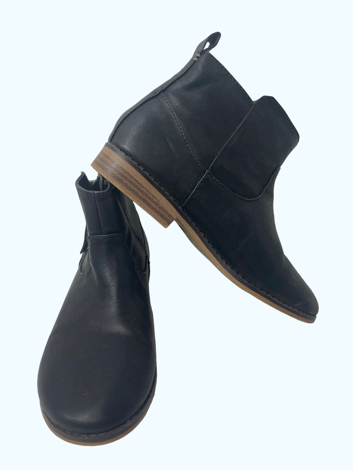 Cat & Jack Girls Ankle Boots Sz 3 Non Marking Man Made Material