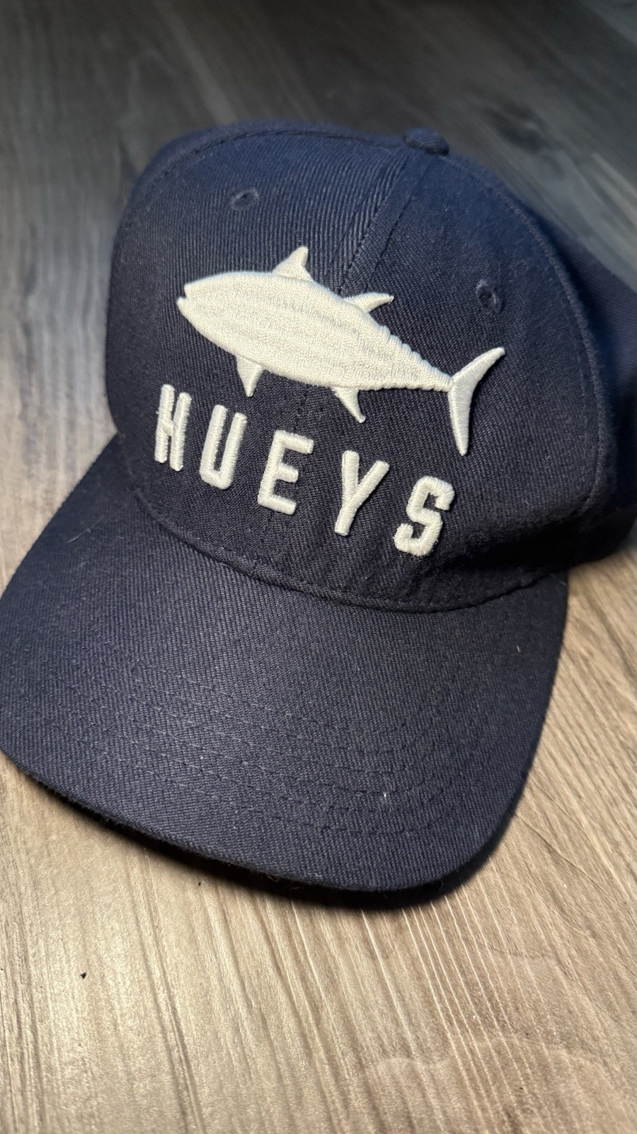 The Mad Hueys Adjustable Snapback Baseball Cap – Blue – Fishing Hat – 2015