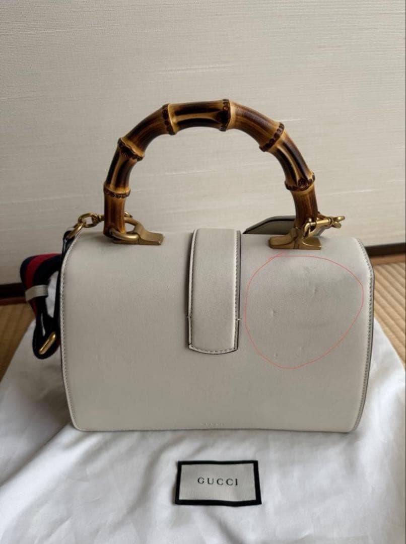 Gucci Dionysus Bamboo 2way Shoulder Bag Turquoise Leather 10.6×7.1×5.1in Medium