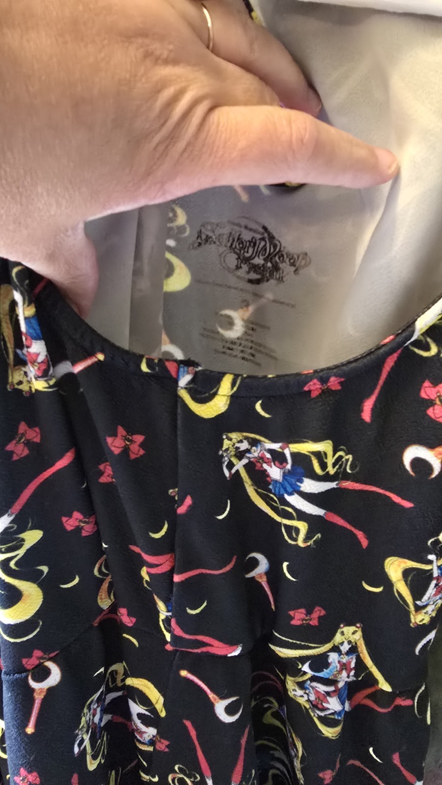 Hot Topic Sailor Moon Dress. PLUS SIZE 3 Women’s Short Sleev