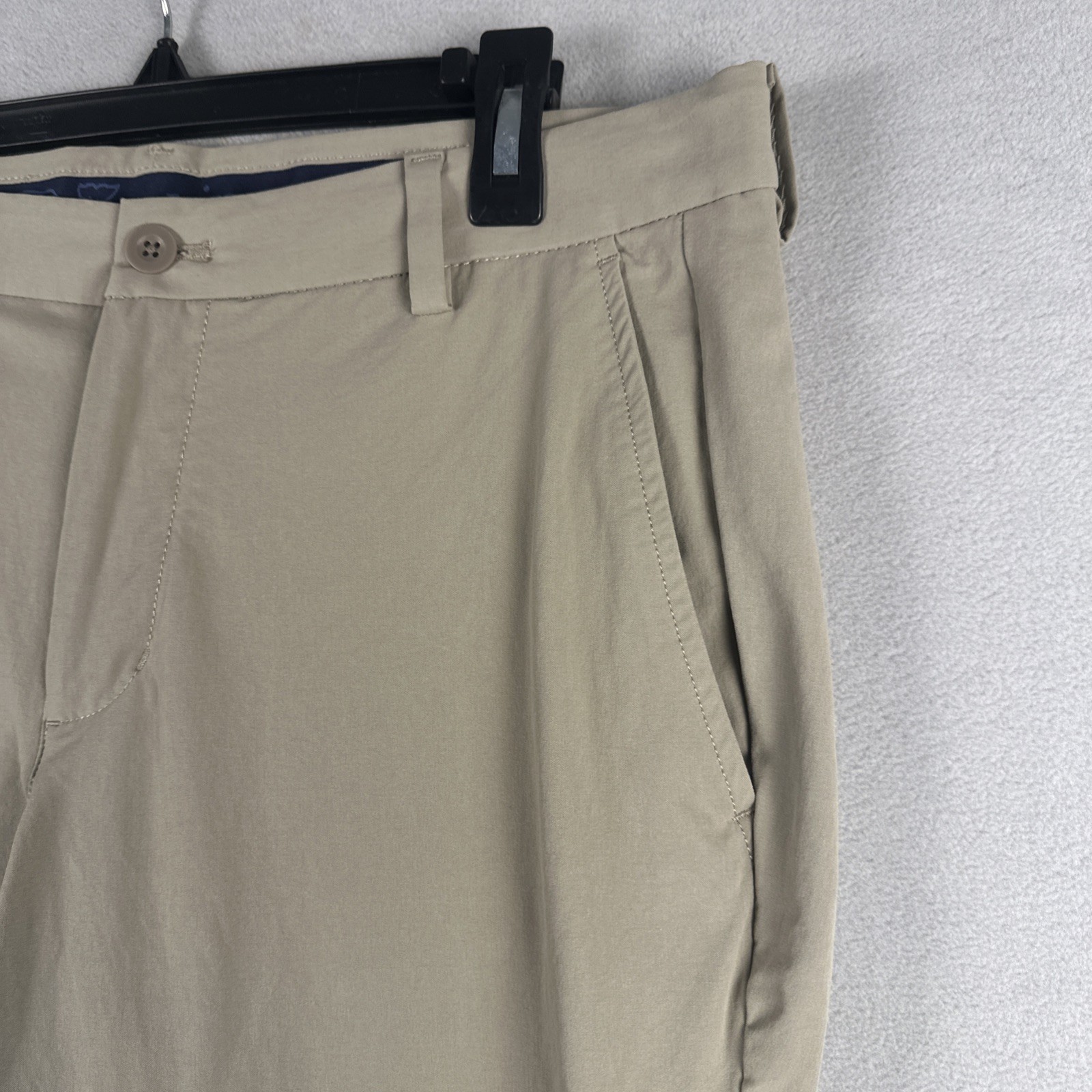 Vineyard Vines Performance Pants Men’s 34×34 Fits 34×33.5 Khaki Stretch Preppy
