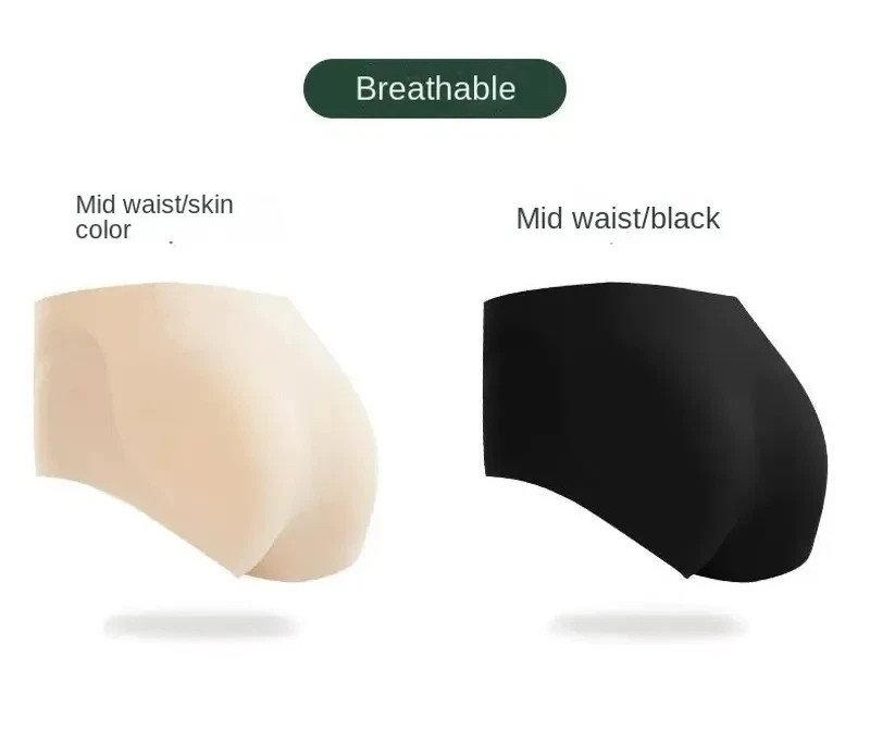 Summer Seamless Bodyshaper Panties Silicone Hip and Raises Butt Pads Push Up