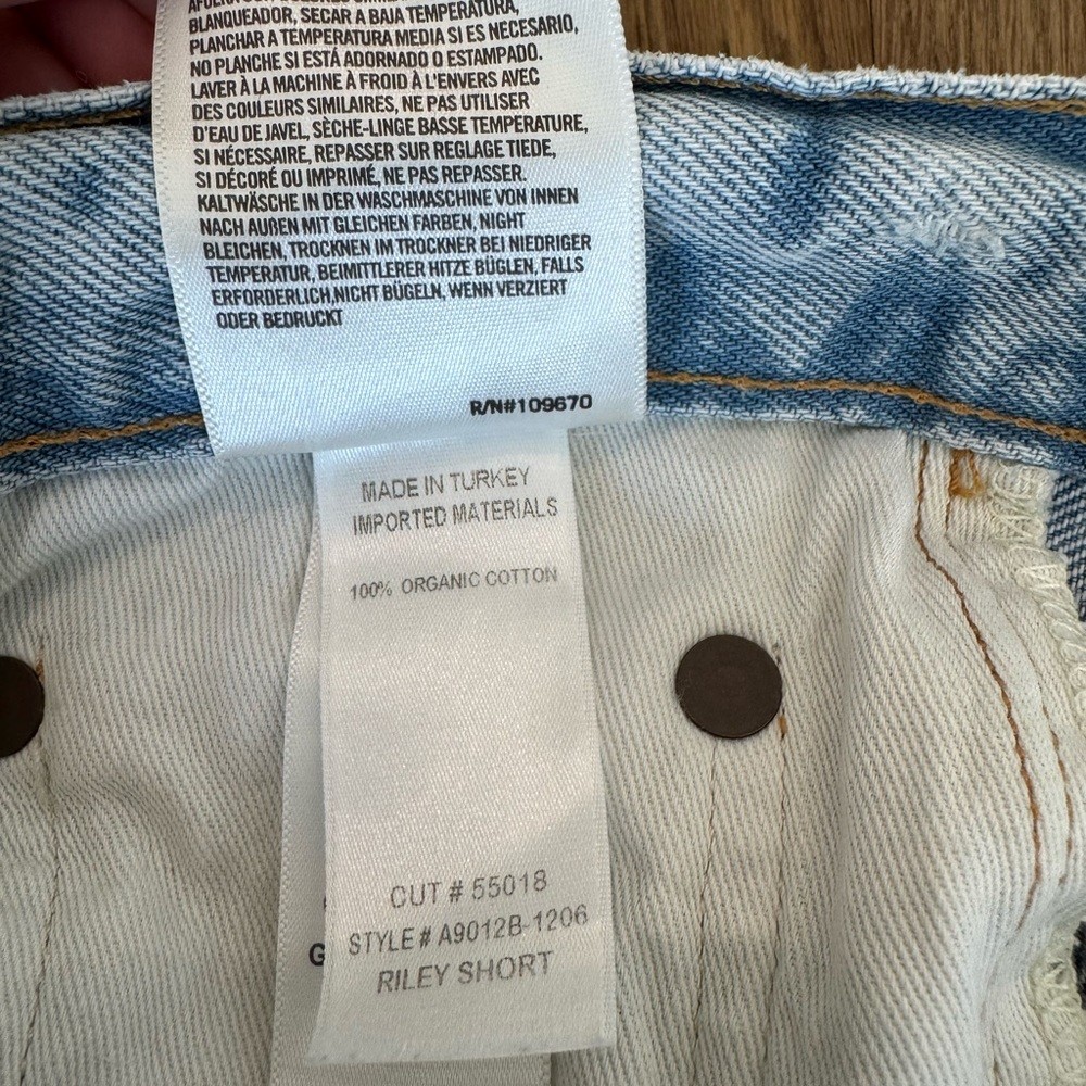 Agolde Riley Denim Shorts for Women