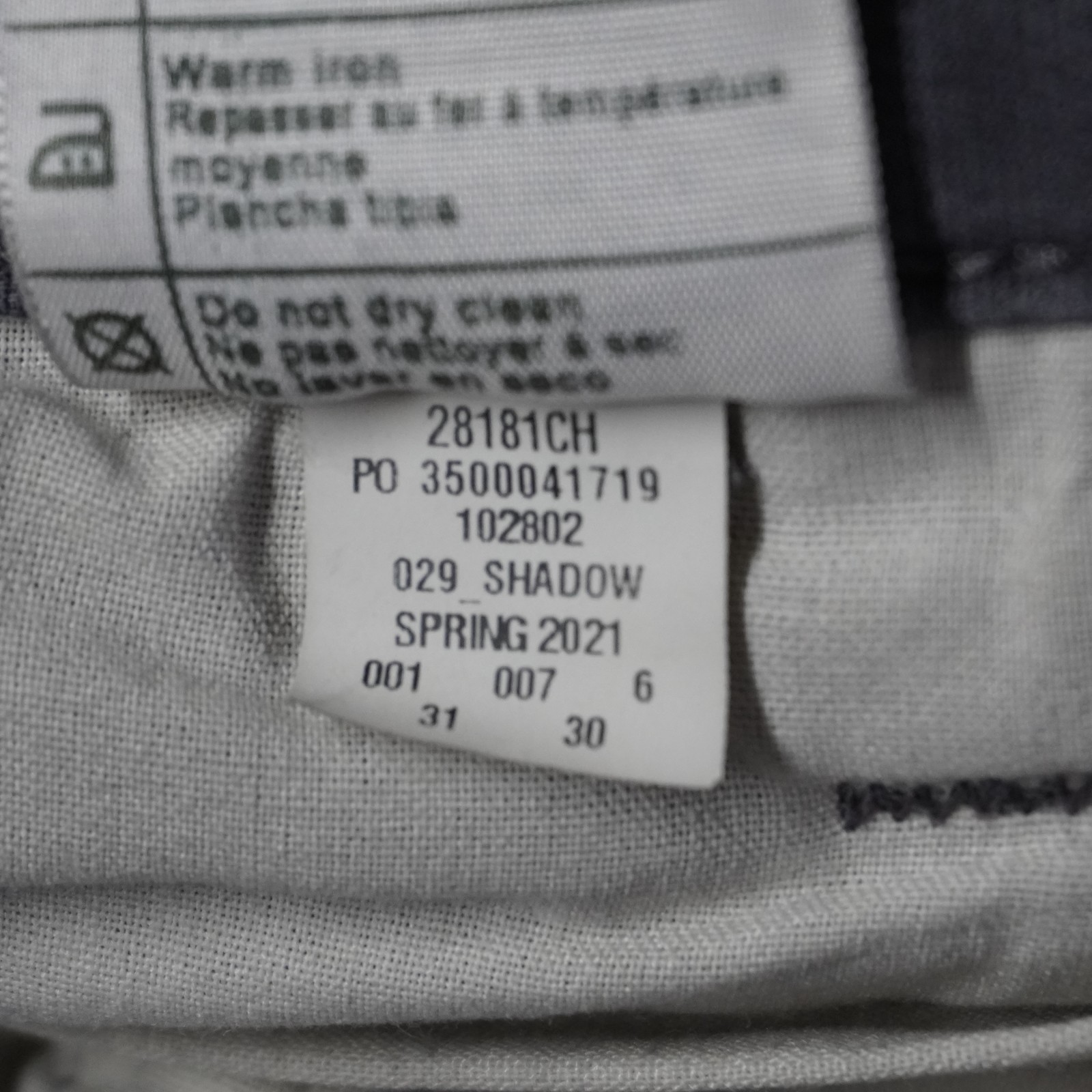 Carhartt 102802 Rugged Flex Rigby Double Front Pants Men 31×30 Shadow Grey Stret