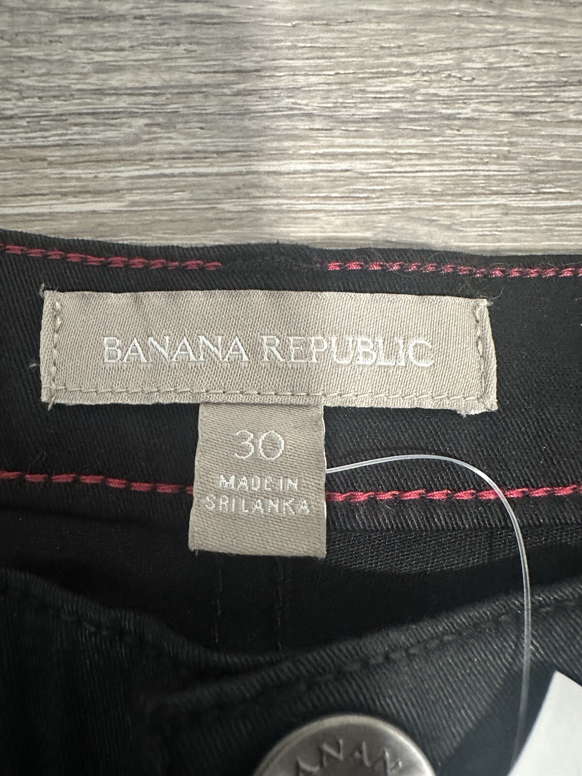 NWT Banana Republic Womens Black Jeans Skinny Size 30Wx29L Originally $89
