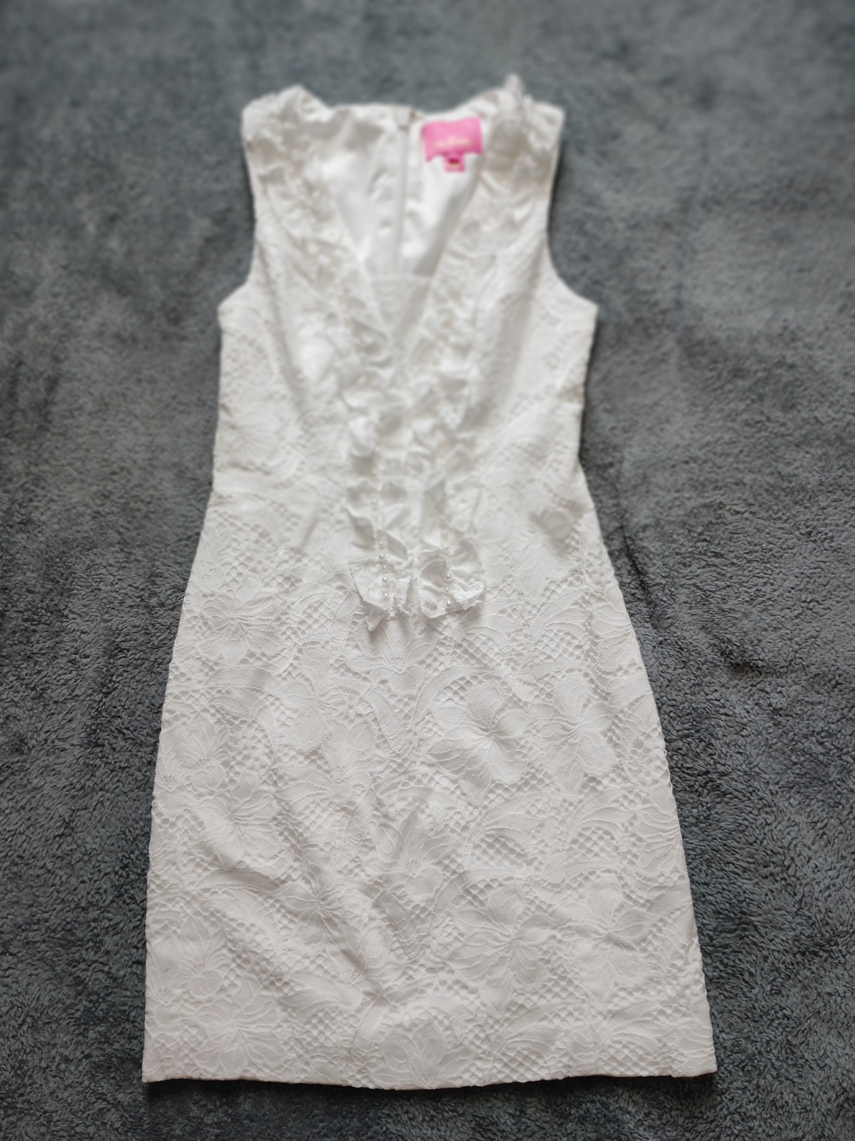 Lilly Pulitzer Women’s Dress Size 0, White, Sleeveless
