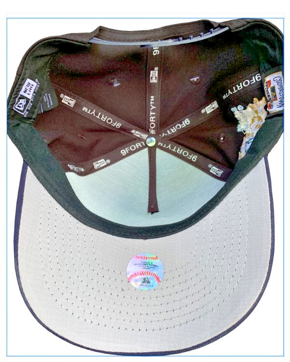 LA Dodgers Black + Navy + Gold Baseball Cap w/Shohei Ohtani caricature