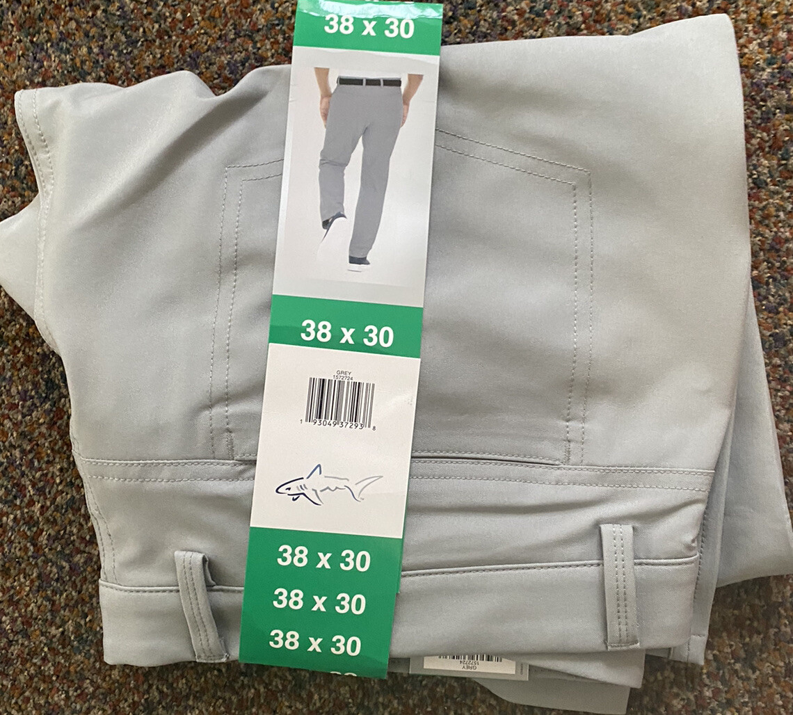 GREG NORMAN PERFORMANCE STRETCH CLASSIC PANT (VARIOUS)GREEN.BLACK.GRAY.BLUE NWT