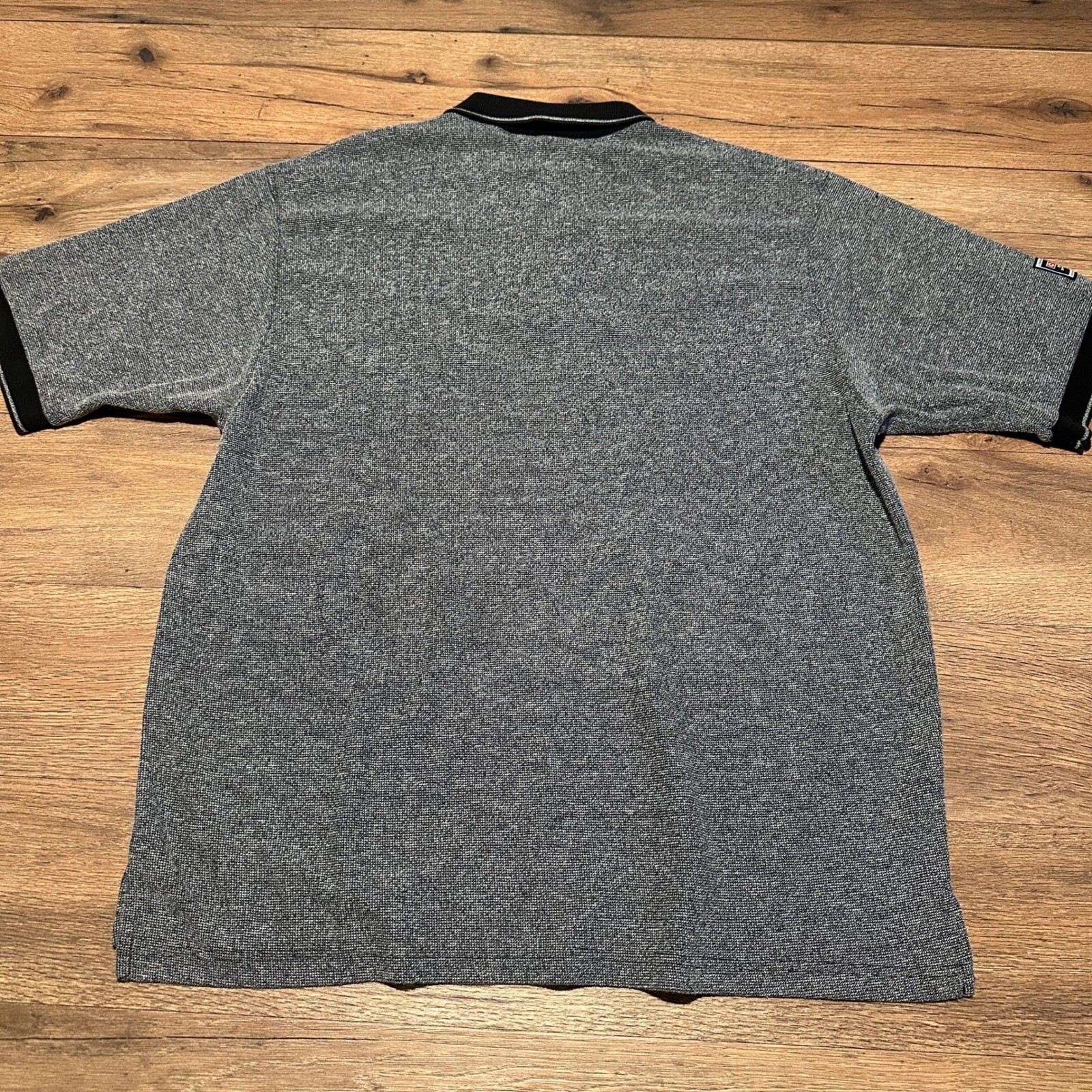 Vintage CCM Philadelphia Flyers Grey Polo Shirt Mens XXL NHL Ice Authentic