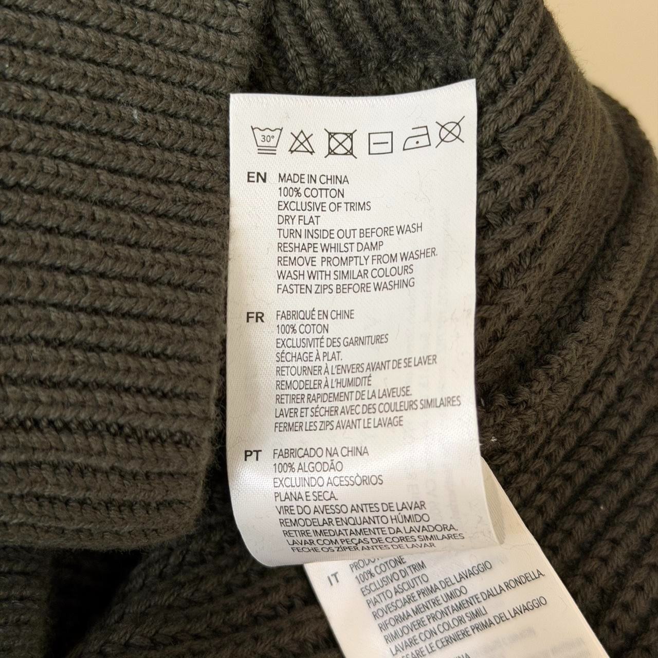 Varley Tessa Zip-Through Knit Jacket in Forest Night, Size Medium