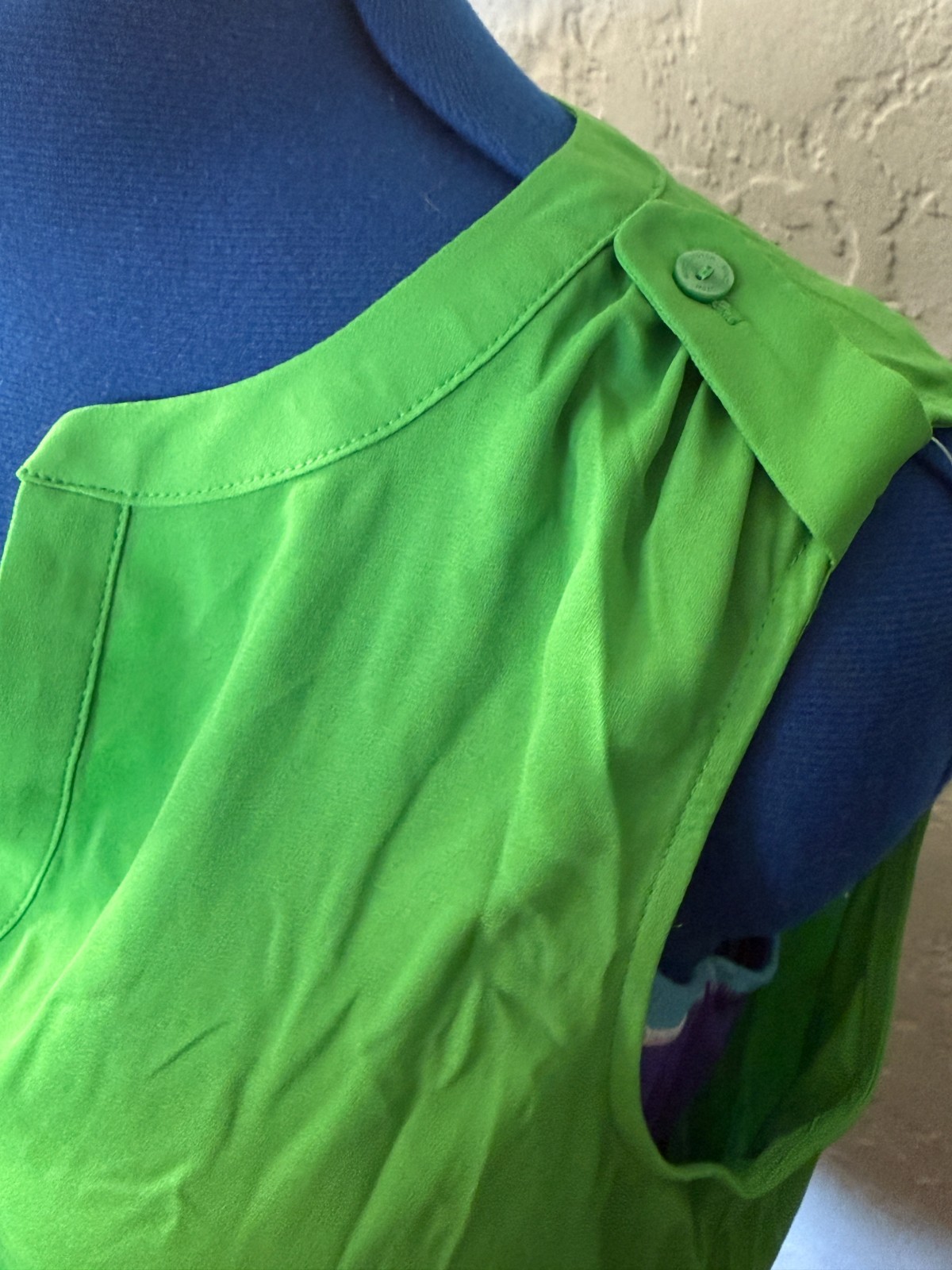 Emerald green women’s xl sleeveless blouse by Worthington