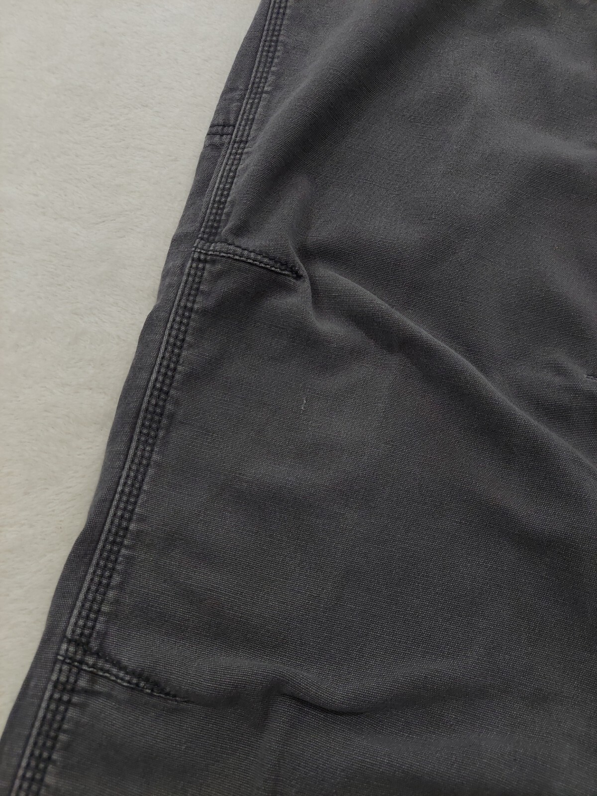Carhartt Workwear Gray Double Knee Mens Pants Relaxed Fit 42×32 102802-029