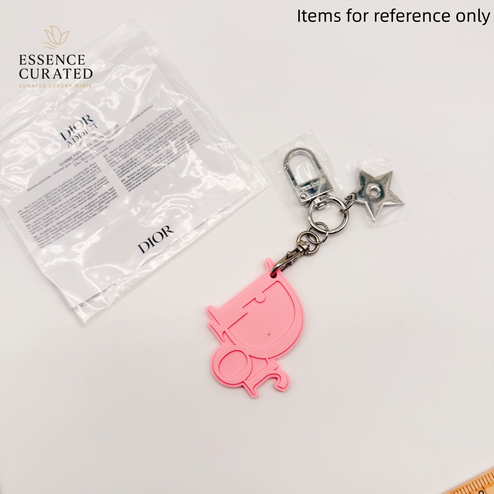 Pink Perfume Diffuser Keychain Portable Fragrance Holder Charm New Sealed