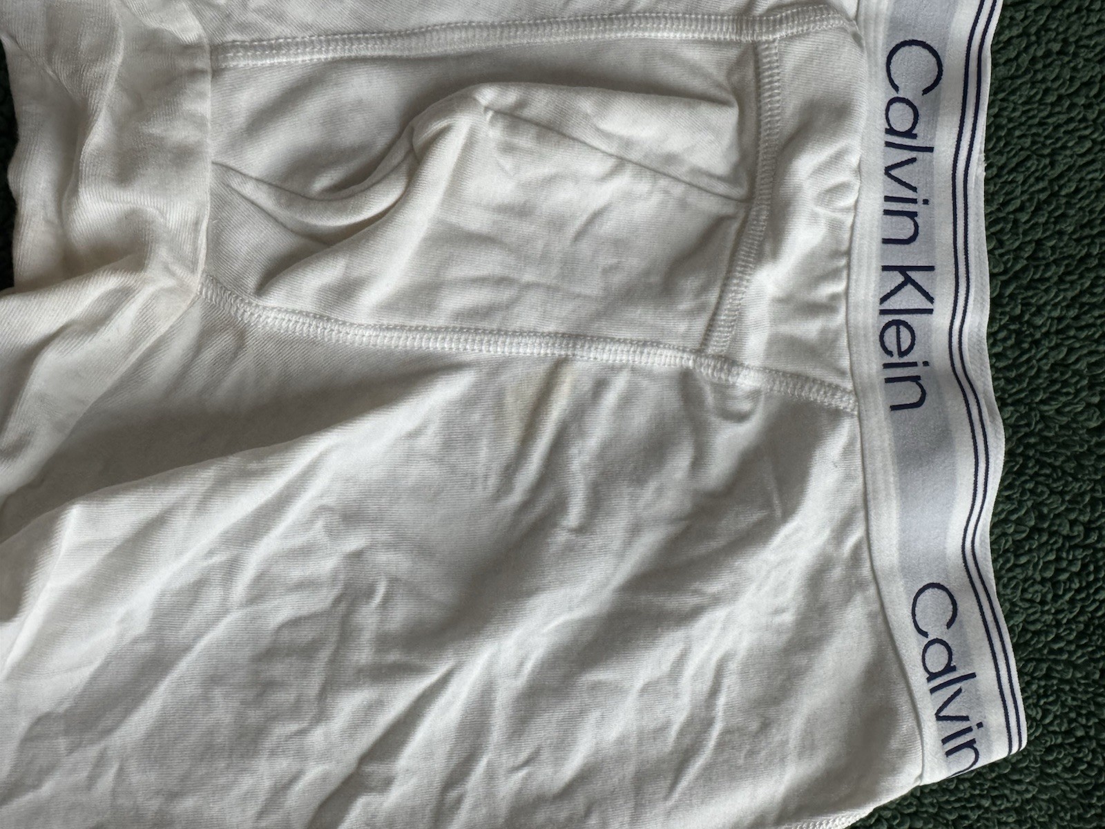Calvin Klein Men’s Logo Boxer Briefs 2-Pack White/Gray Cotton, Size S