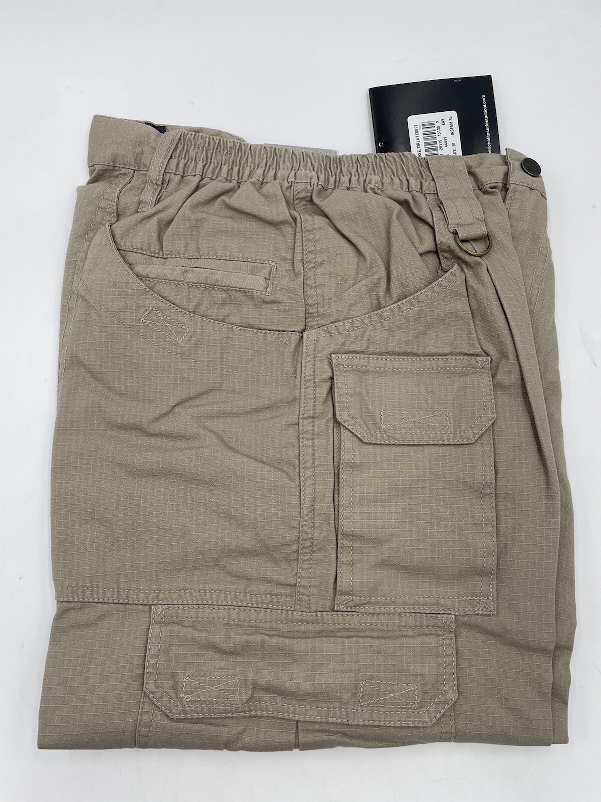NEW Woolrich Elite Series Tactical Lightweight Ripstop Khaki Cargo Pant 42X30