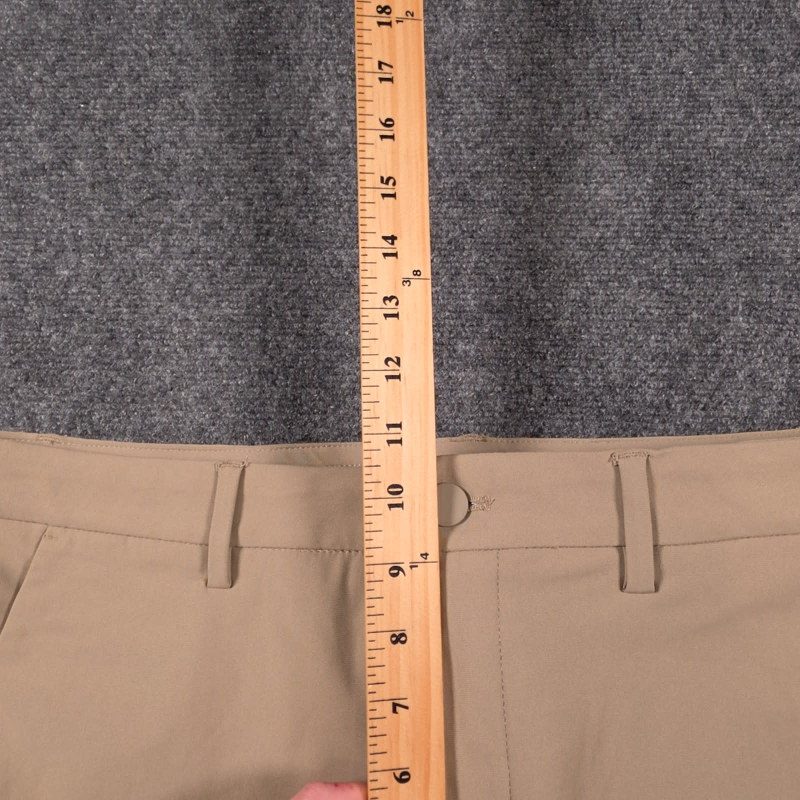 NWT Quince Performance Stretch Technical Dress Pants Mens 32×32 Sand Dune Golf