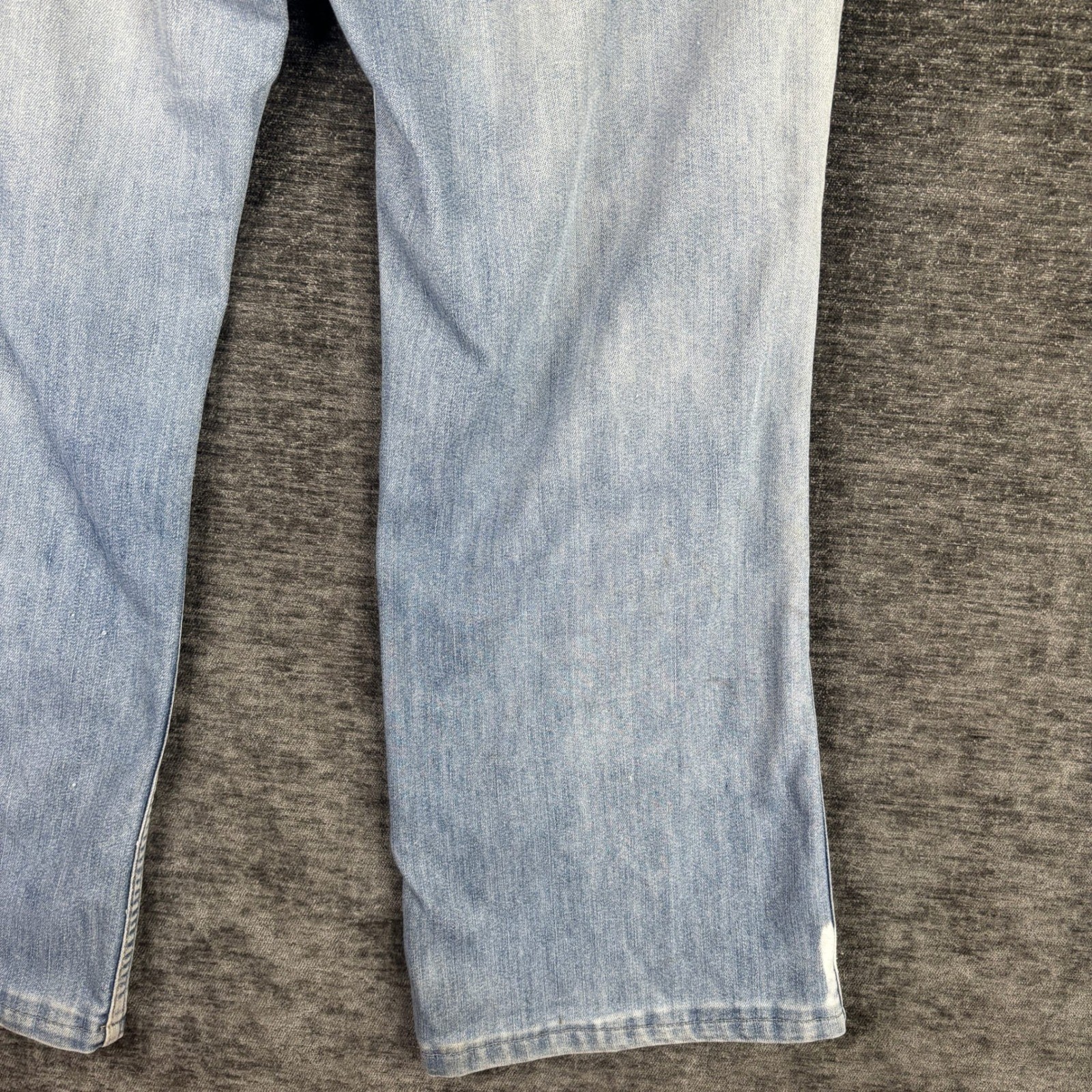 Vintage 80s Levi’s 567 Bell Bottom Orange Tab Flare Jeans 34×30 Disco Very Soft