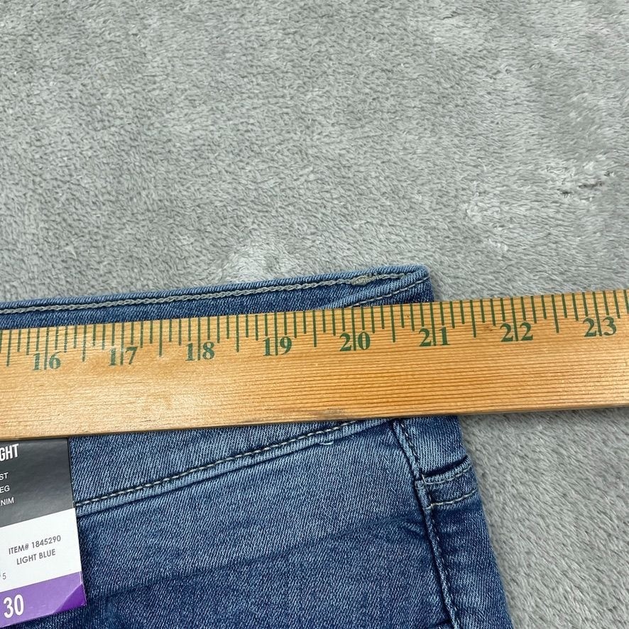 Lucky Brand 223 Straight Fit Jeans Mens 40×30 Stretch Denim Light Blue 6846