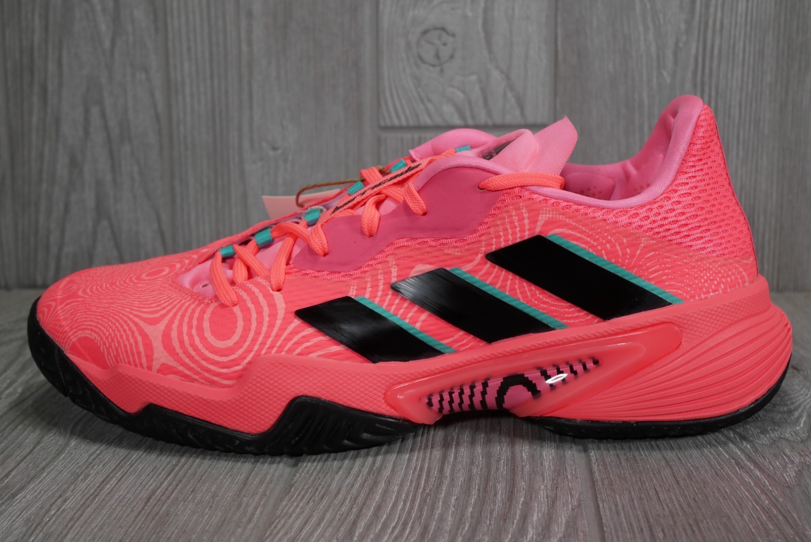 NIB adidas Barricade Turbo Acid Red Shoes GW5031 Mens Size 9.5 and 12