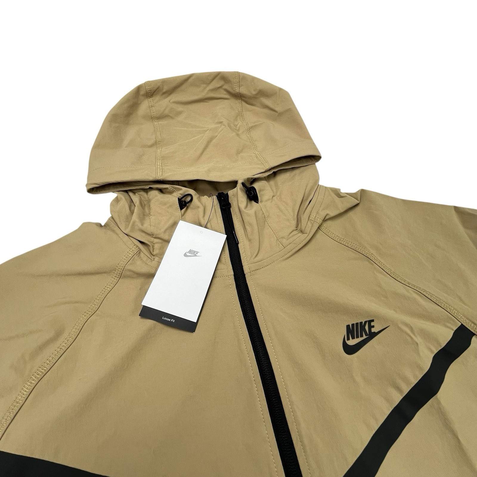 Nike Tech Windrunner Woven Jacket Parachute Beige HM7157-297 Men’s Sizes M-XXL