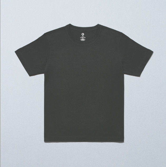 FamilyMart Outer T-Shirt Black White XL Set 100% Cotton Unisex Antibacterial