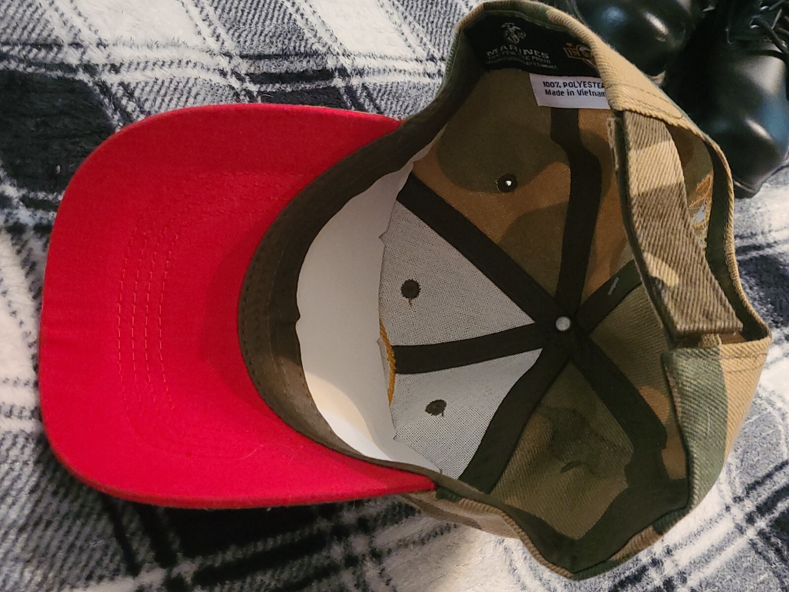 Official United States Marine Corps Hat Cap -The Few The Proud – CAMO – NWT