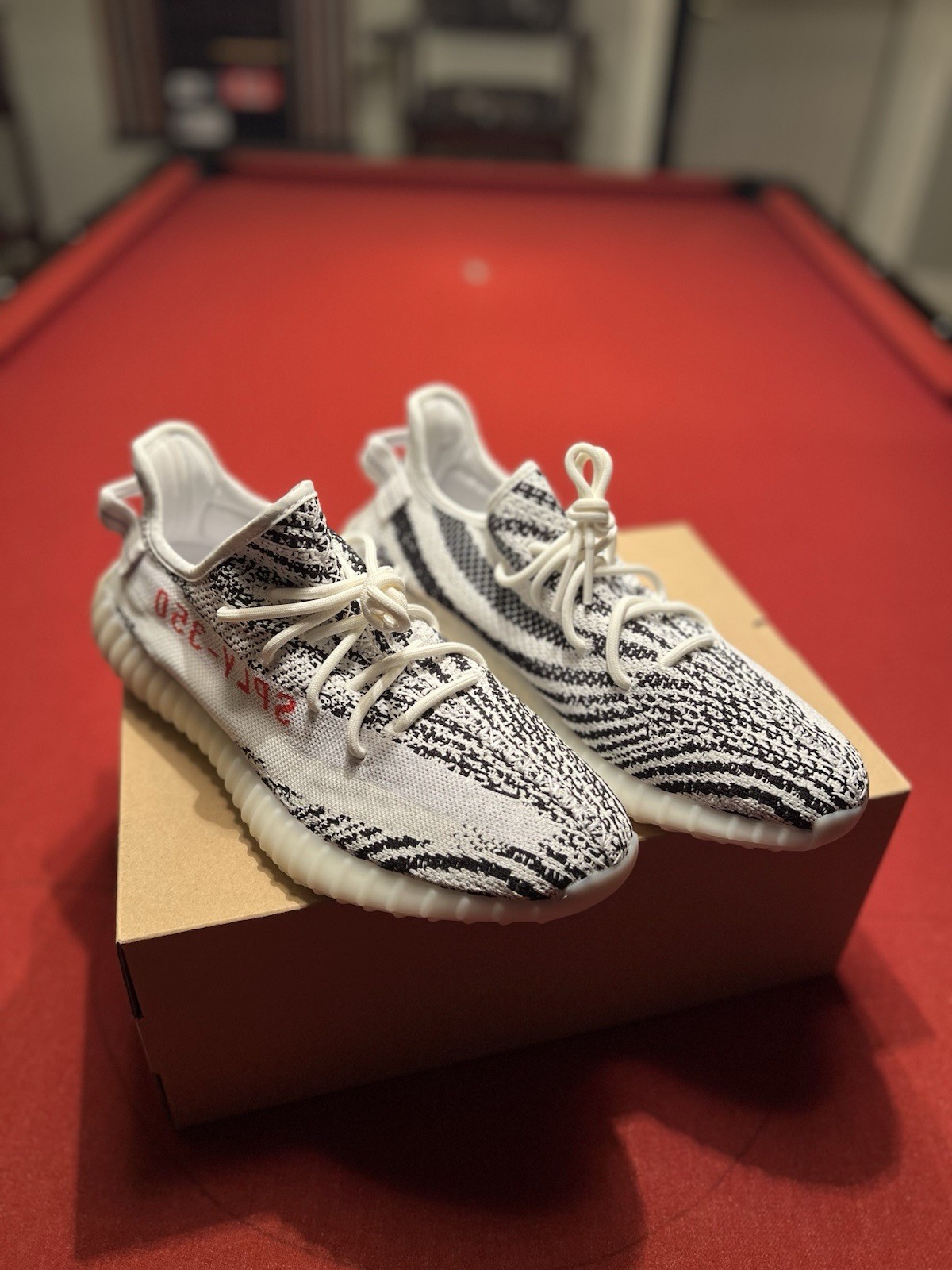Size 11.5 | adidas Yeezy Boost 350 V2 Zebra