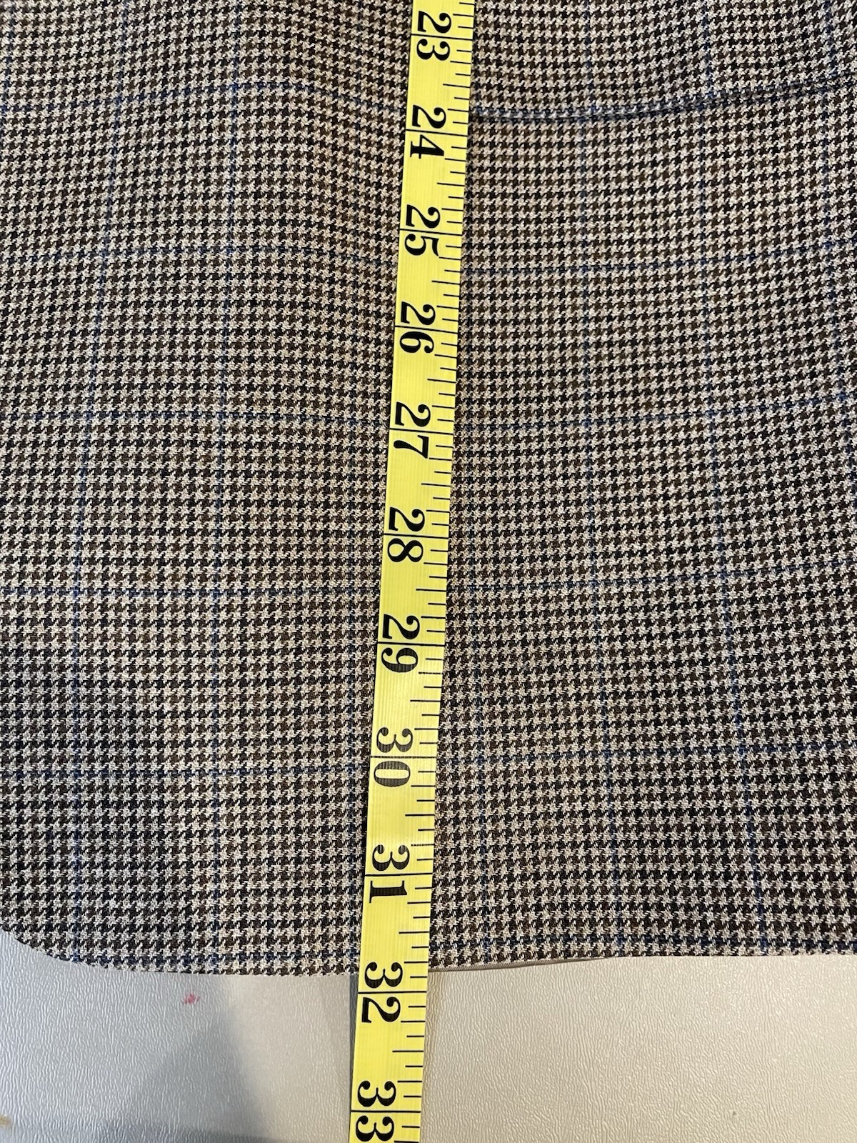 Ralph Lauren Blazer Sport Jacket 40R Beige/Tan hound’s-tooth