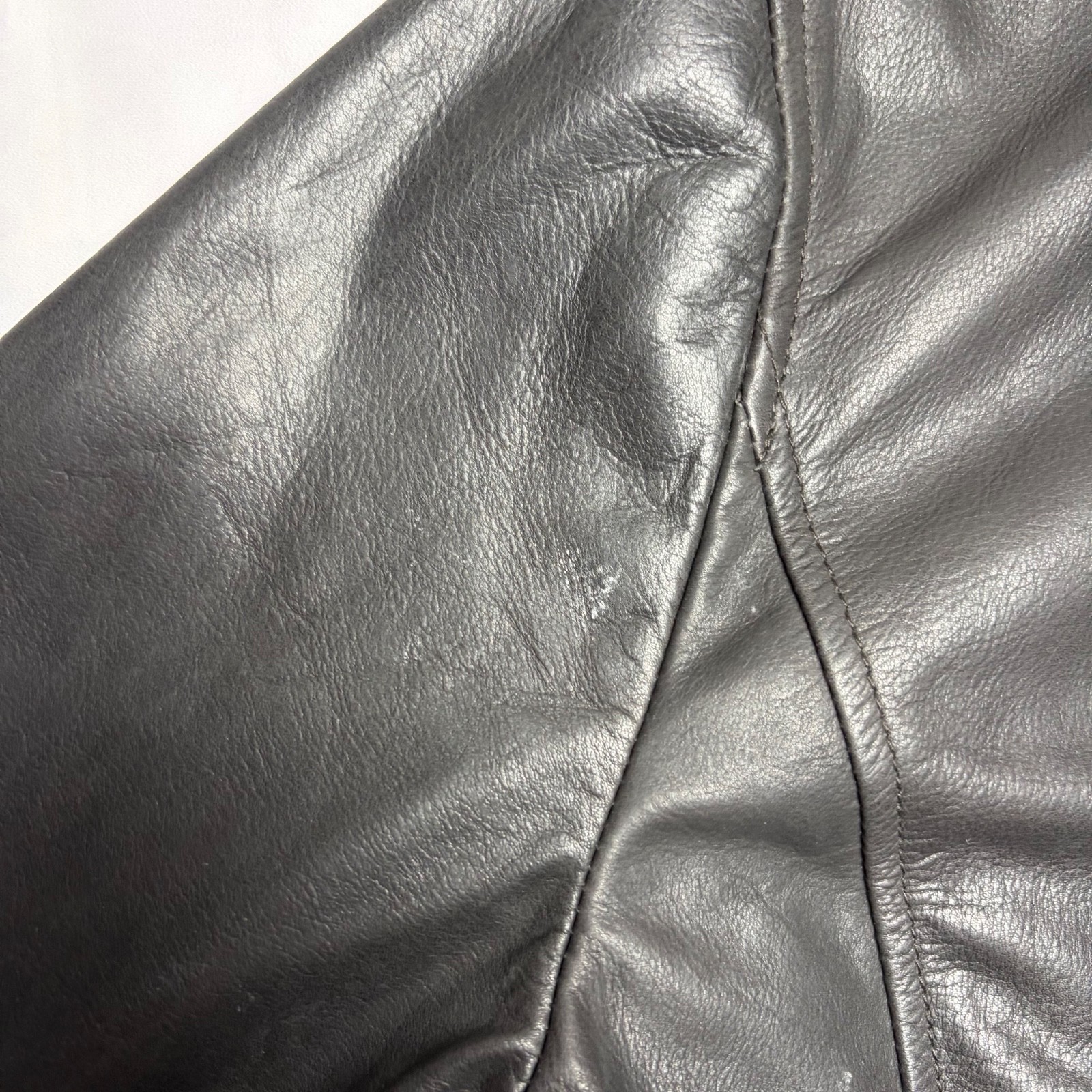 Barbour leather coat, size 42, good condition as shown in photos.
